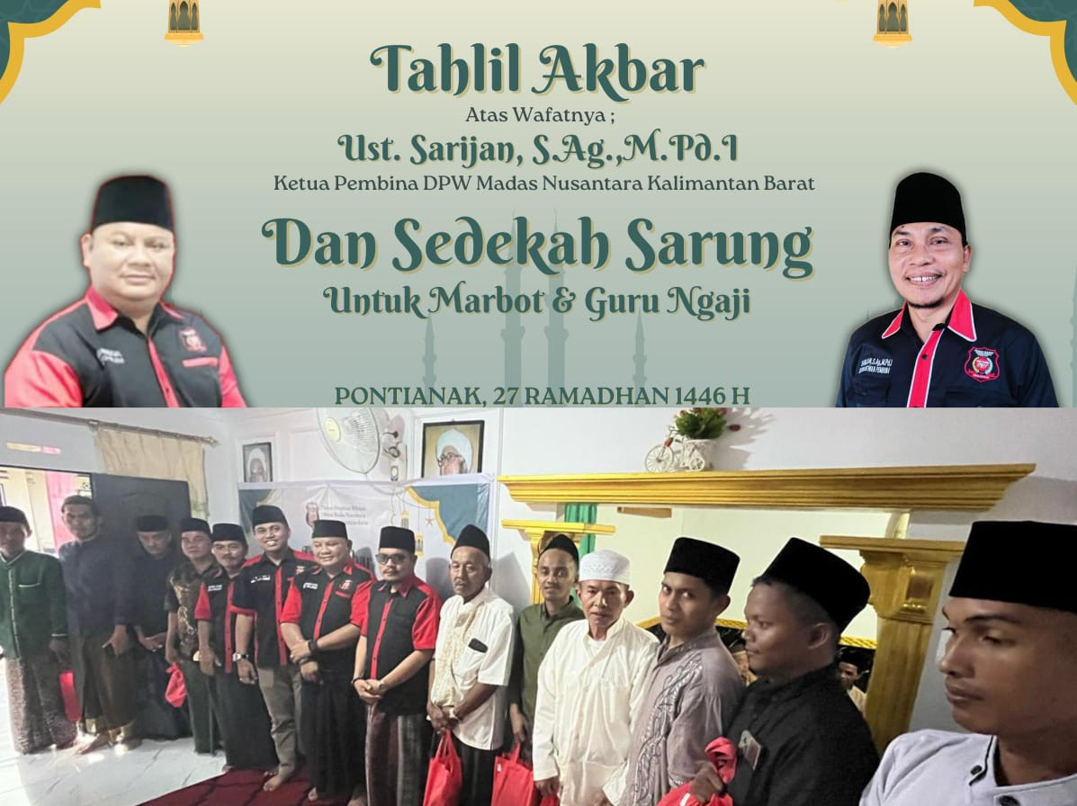 Jelang Hari Raya Idul Fitri, Madas Nusantara Kalbar Gelar Doa Bersama dan Bagikan Sarung IMG-20250328-WA0048.jpg