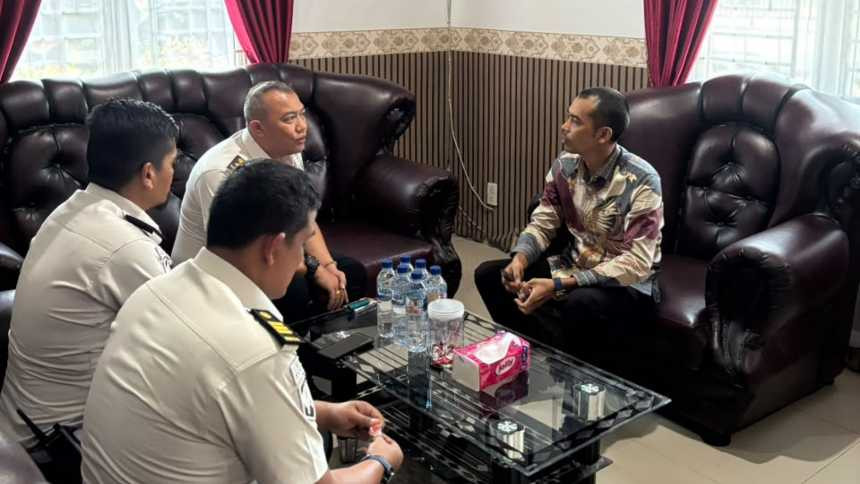 Jalin Sinergi Baru, Plt Kalapas Narkotika Langkat Silaturahmi dan Koordinasi dengan Camat Hinai IMG-20260618-WA0069.jpg