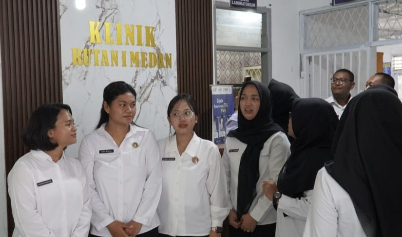 Klinik Pratama Rutan Kelas I Medan Bekali CPNS Tenaga Kesehatan, Kanwil Ditjenpas Sumut