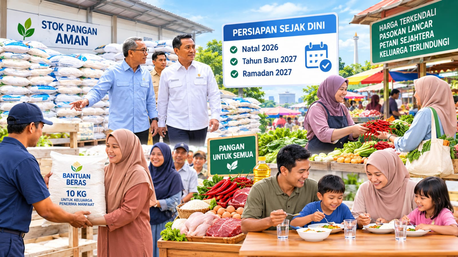Stok Pangan Aman, Harga Menguji Pemerintah