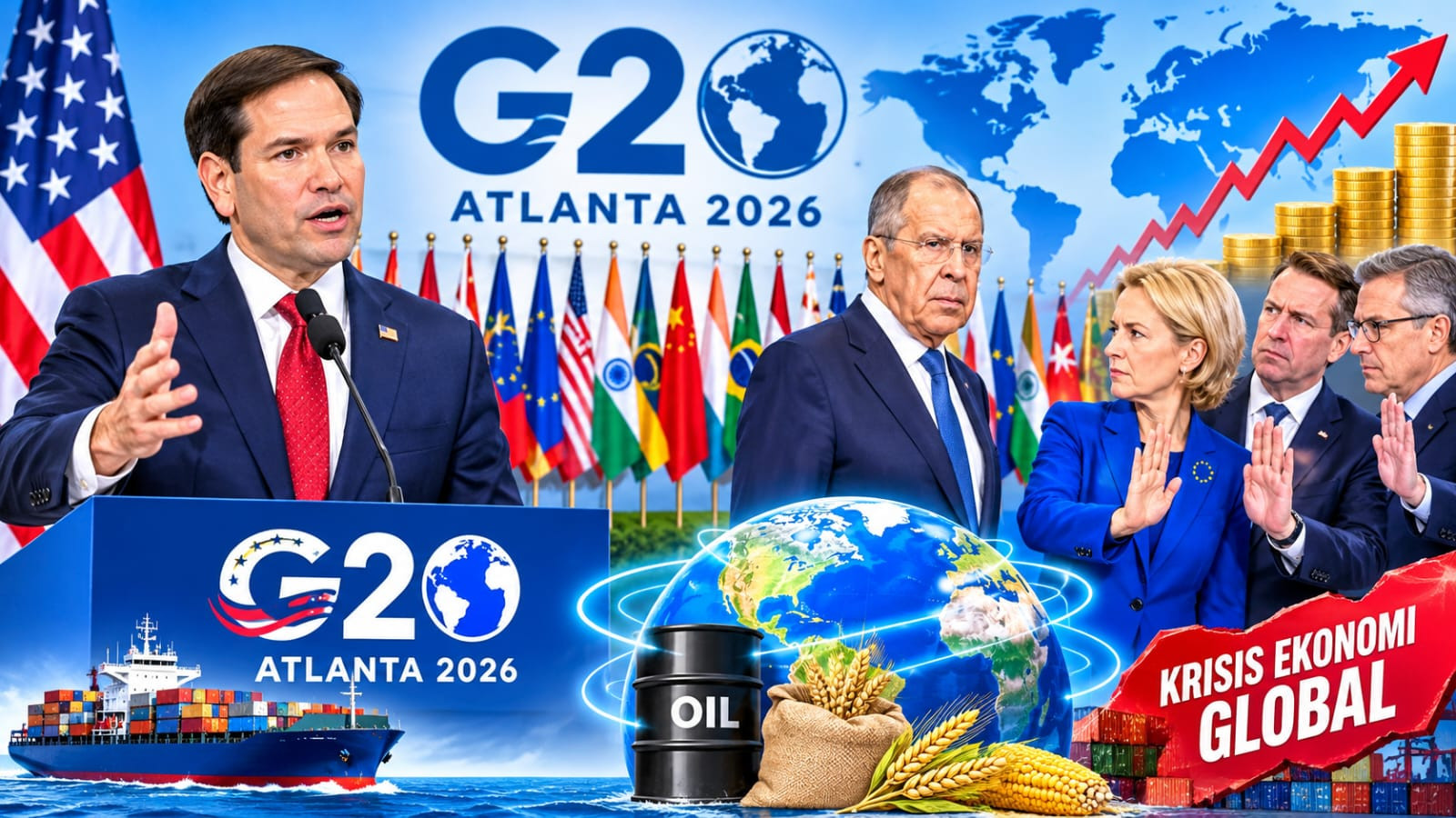 Rubio, G20, dan Ancaman Ekonomi Global
