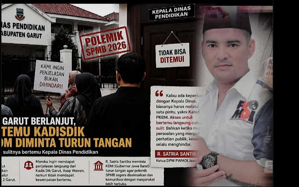 Sulit Temui Kadisdik Garut di Tengah Polemik SPMB, Ketua PWMOI Jabar Minta KDM Turun Tangan IMG_20260708_113045.jpg