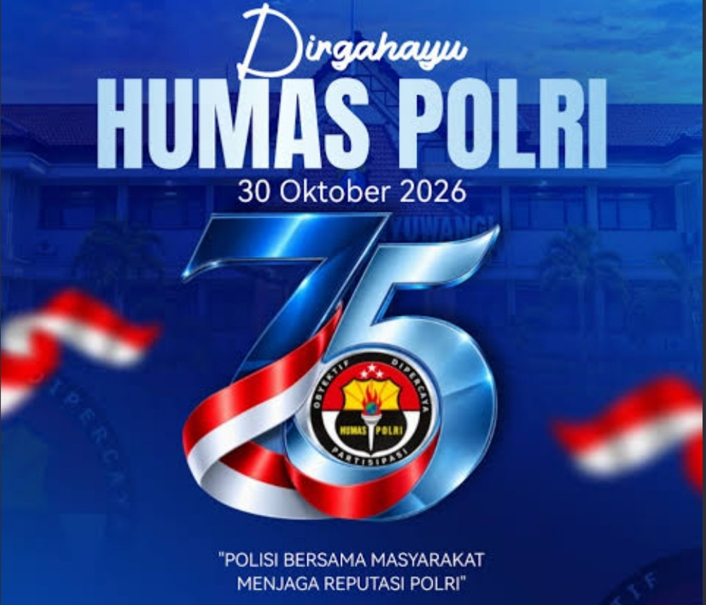 Selamat Dirgahayu Humas Polri ke-75